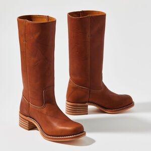 Women’s Size 10 Frye Campus Boots in Saddle